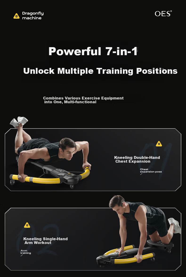 OES Ab Wheel Dragonfly Machine Fat Burning Abdominal Muscle Trainer Automatic Rebound Ab Roller Home Fitness Equipment 5