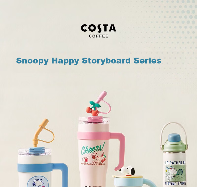COSTA 2026 New Snoopy Series High-Value Insulated Mug for Men and Women Gift for Wife 1