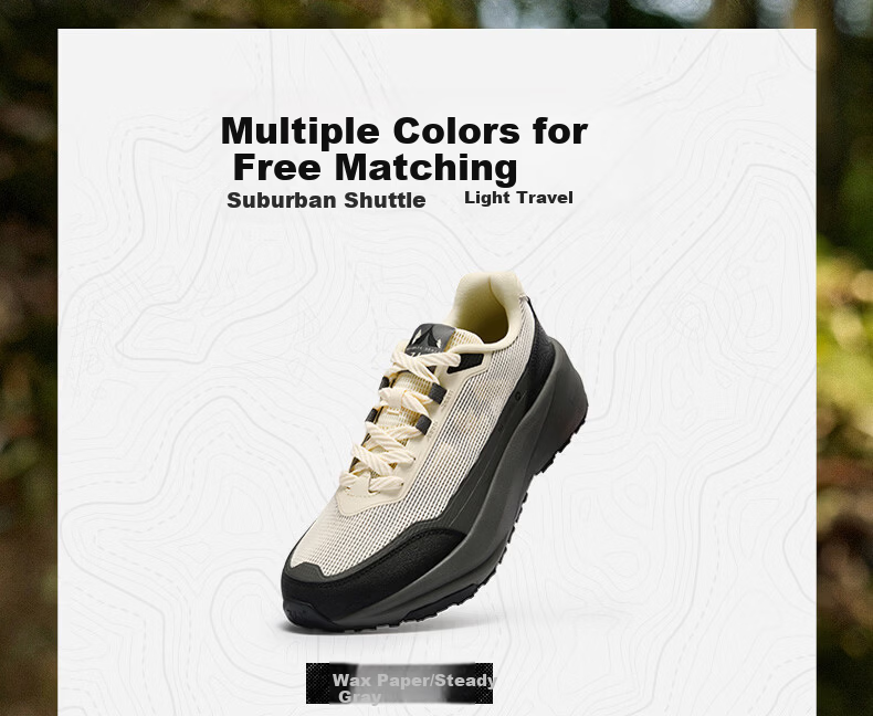 361° Men's Sports Shoes Spring Summer New Casual Thick Sole Commuting Versatile Outdoor Cushioning Dad Sneakers 672626767-1 10