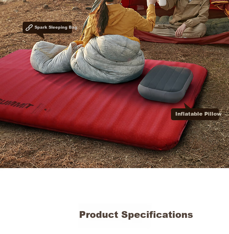 SEA TO SUMMIT Self-Inflating Sleeping Pad Outdoor Camping Mattress Ultralight Portable Moisture-Proof Thickened Mat 17