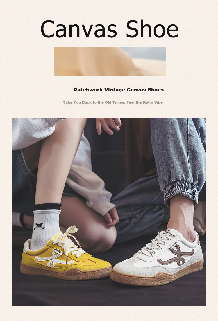 Warrior Canvas Low-top Men's Shoes Flat Casual Sneakers Fashion Couple Training Shoes 981 Beige Gray Dark Blue Size 42 3