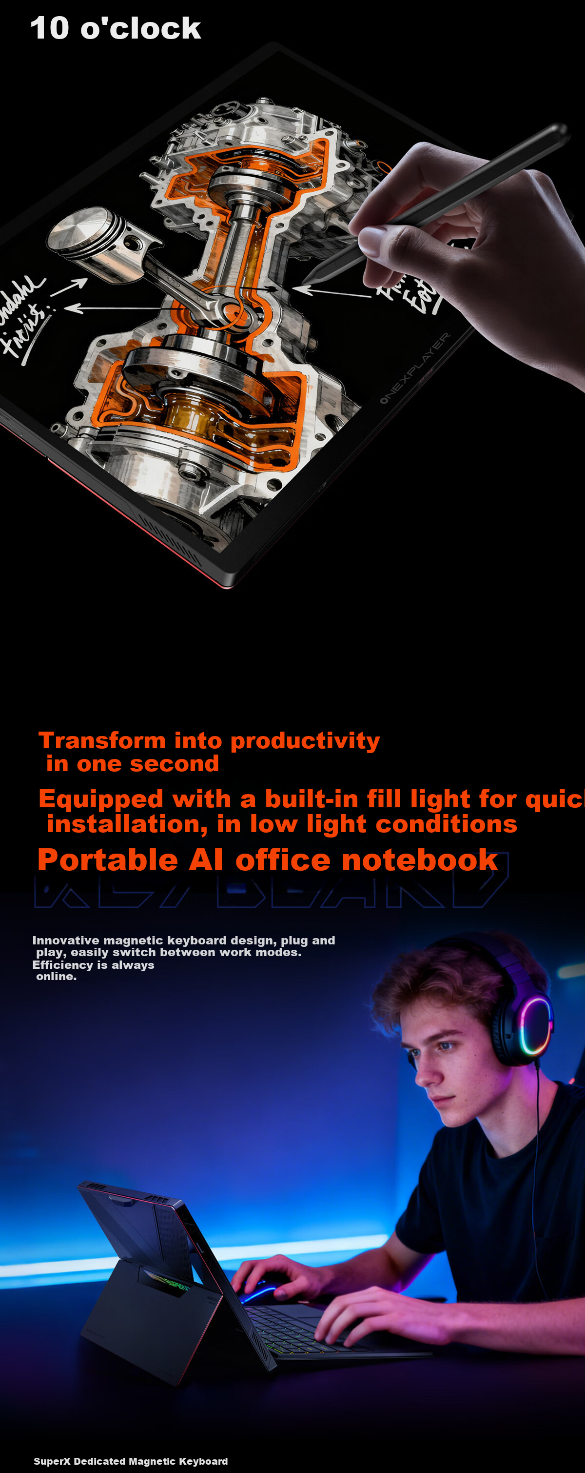 One XPlayer OneXStation i1 New AMD Ryzen AI Max+395mini Workstation Mini PC Support OpenClaw High-Performance AI Desktop Computer 14