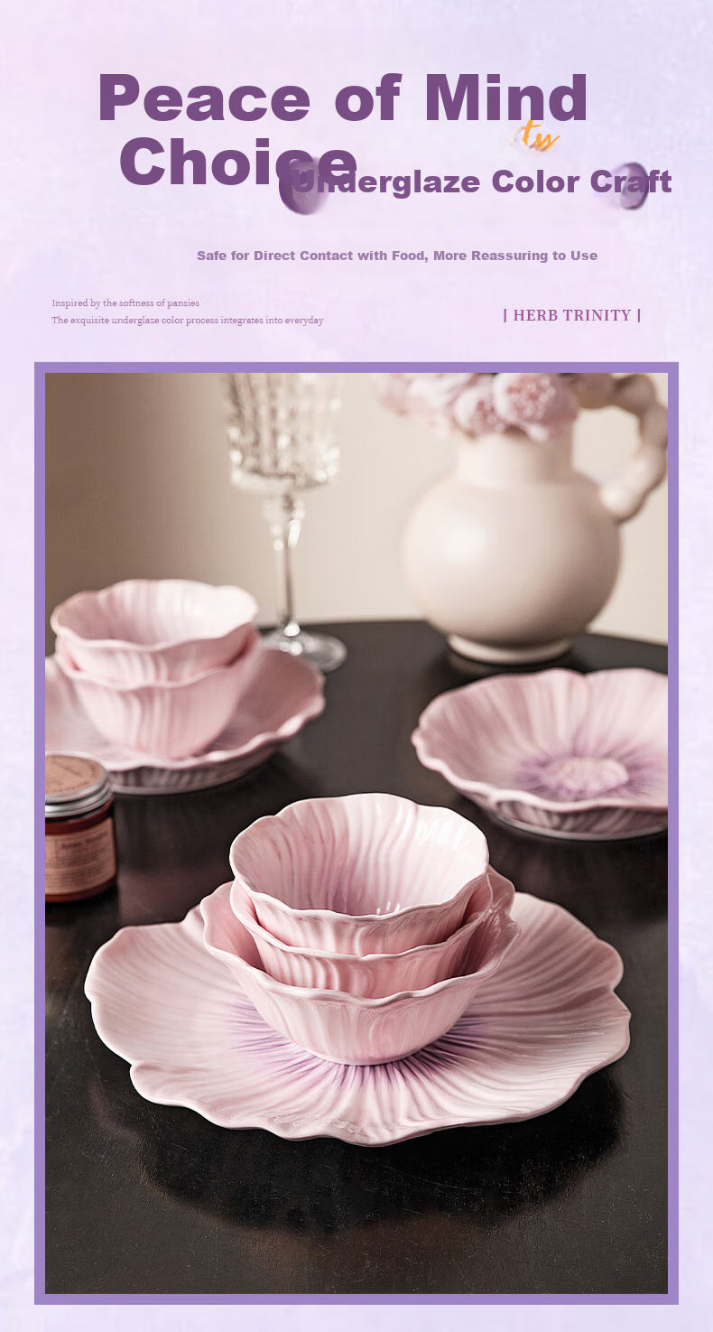 Modern Housewife Tableware Wedding Engagement Gift Set Bowls Plates Chopsticks Home Use 5
