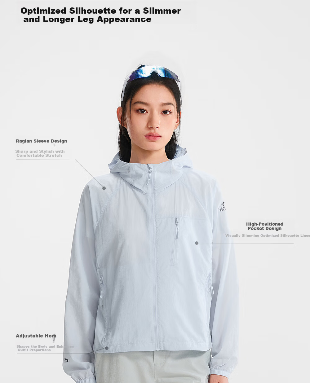 Pelliot Breeze PRO Outdoor Sun Protection Jacket Lightweight Breathable Cooling Summer Coat for Couples 126212048 13