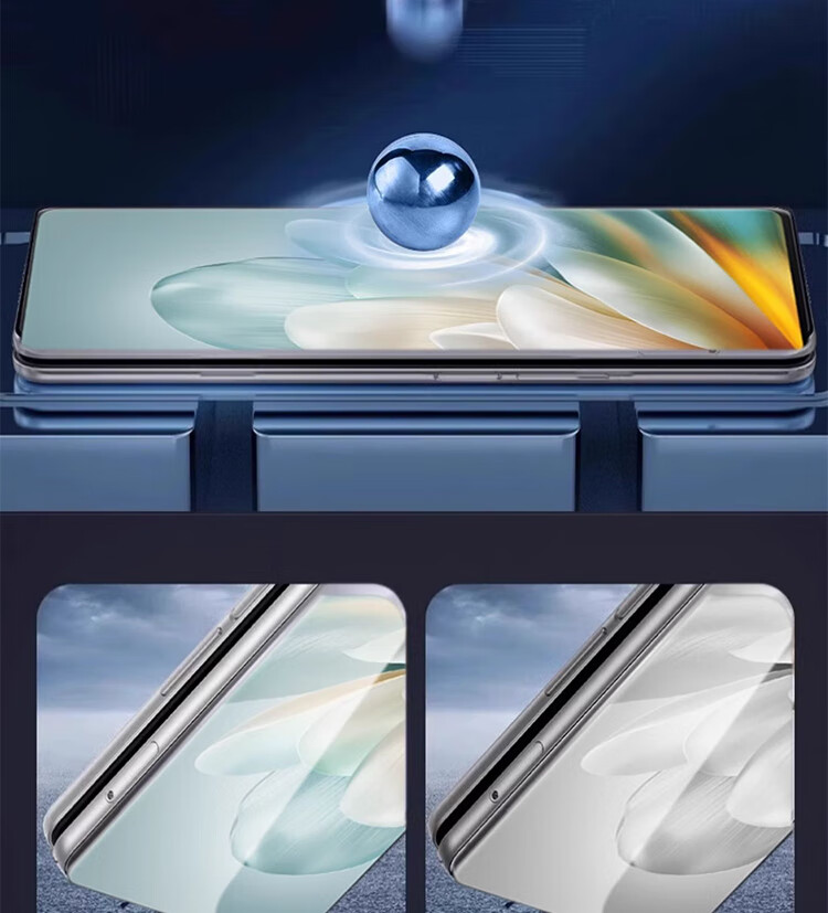 ESCASE [2-Pack] Screen Protector for Honor Magic Vs 3, Tempered Glass Film for Foldable Phone, Front Film, Full Coverage, Ultra-Thin, Shatterproof Glass Film, Anti-Fingerprint, HD Protective Film 5