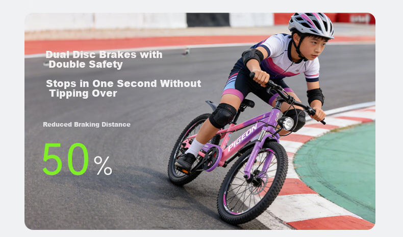 Feige Children's Bicycle TuoJie-T6 Mountain Bike Boys and Girls Student Pedal Bike Kids Bike Xingmang Pink Purple 7-Speed 20 Inch 11