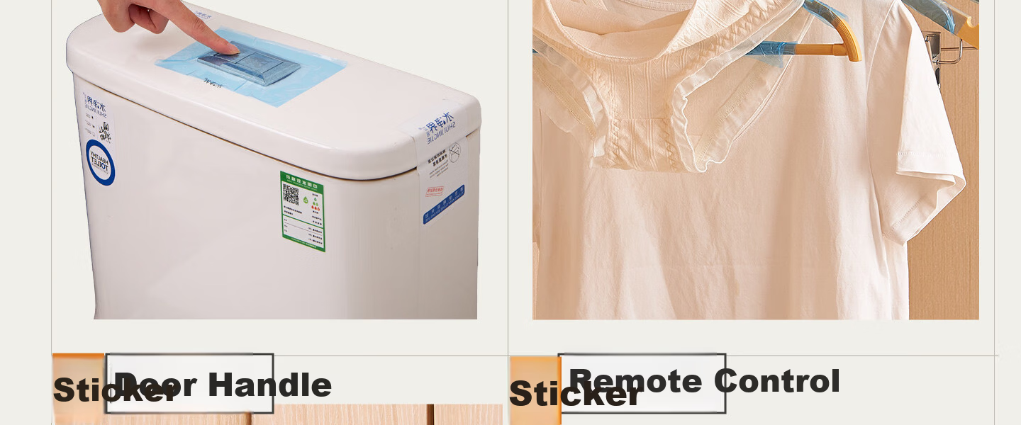 Guxu Disposable Toilet Seat Covers Travel Essential Hotel Toilet Seat Protectors Dental Blue Film 11
