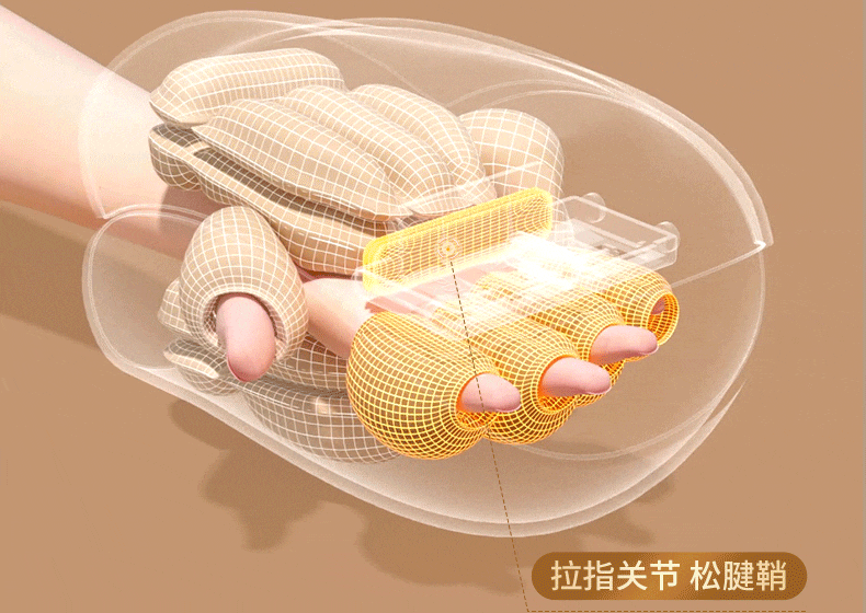 Ecomed German Hand Massager Finger Tendon Sheath Palm Joint Electric Massager Meridian Acupoint Heat Compress Kneading Care Device Practical Birthday Gift for Parents Elders Girlfriend 5