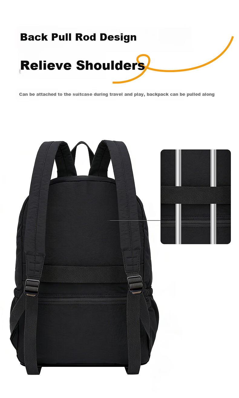 361° Men's Outdoor Travel Backpack Ultra Lightweight Foldable Large Capacity Water-Resistant Double Shoulder School Bag for Women 11
