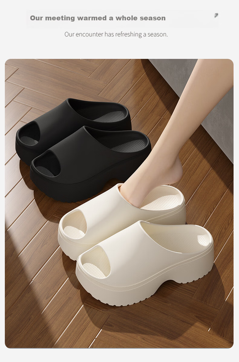 She Enjoy Platform Sandals Women Thick Sole Fashion Open Toe Slippers 10