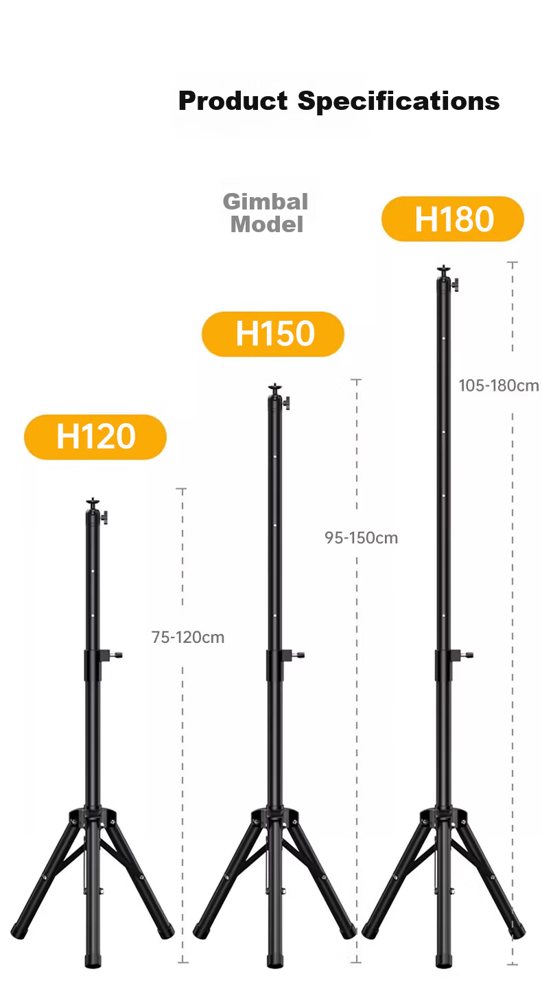 ASKE Projector Floor Stand Tripod Tray Bracket Compatible with Xiaomi, JmGO, XGIMI Wall-Mounted Projectors, No-Drill Installation for Dangbei 24
