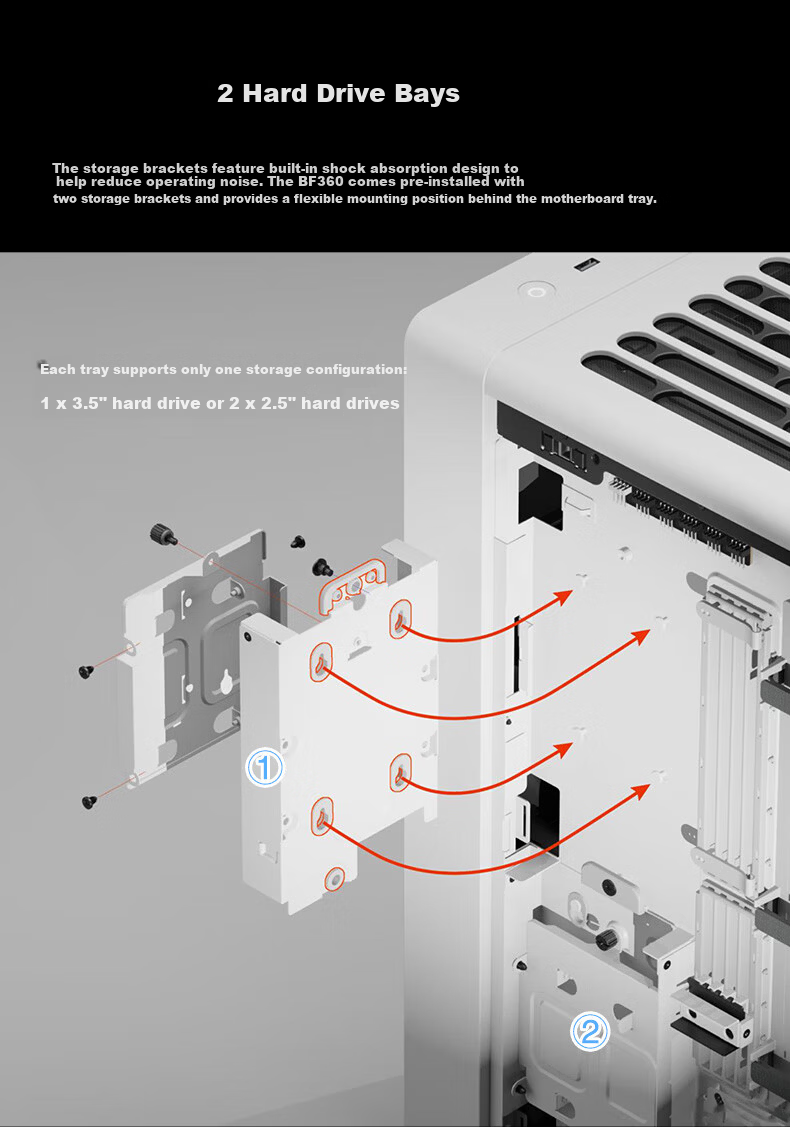 HAVN H18 Black Matte PC Case Cooling Fan High Airflow FDB Bearing PWM Speed Control Small 4-Pin Multi-Fan Daisy Chain 9