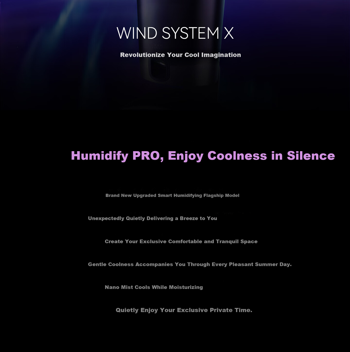Puppy Cool Mist Pro Silent Desktop Fan Oscillating Table Fan Long Battery Life Office Bedroom Gaming Desk Fan 3