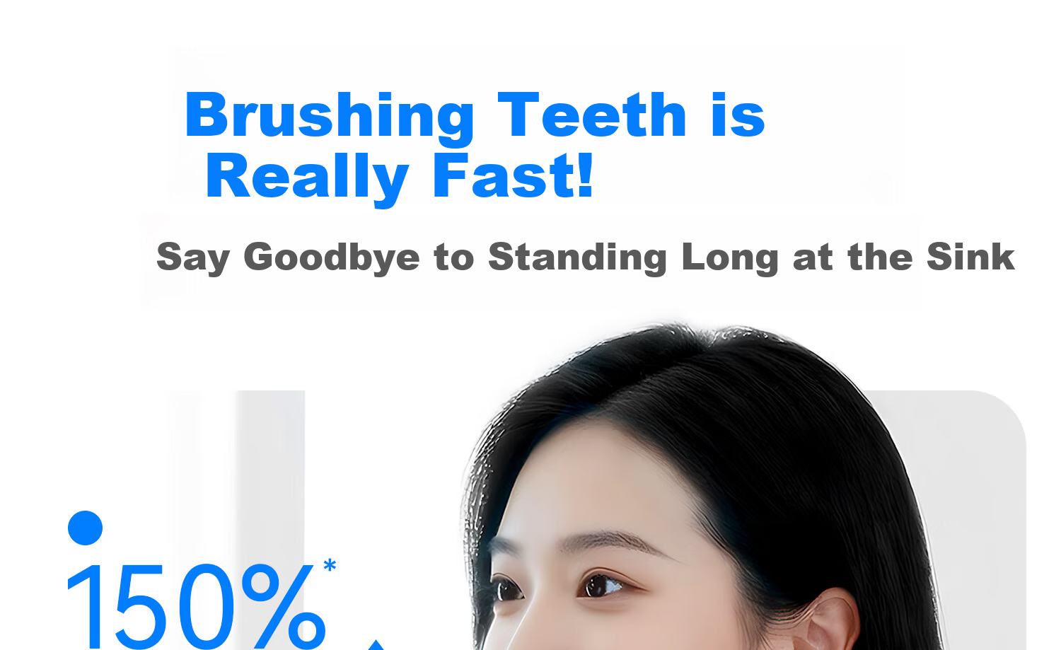 CLOTOO Orthodontic W-Shaped Soft Bristle Small Head Interdental Toothbrush for Teenagers Purple 1 Piece 16
