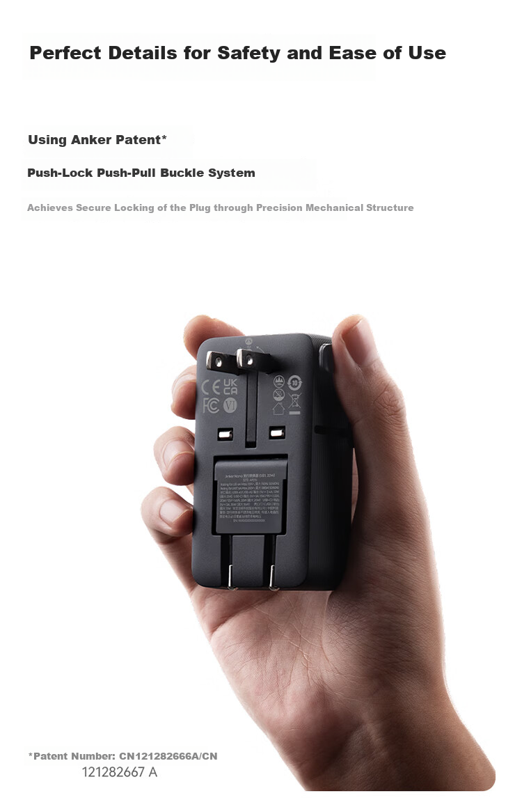 ANKER Multi-Country Travel Adapter UK EU US AU Universal Worldwide Power Socket Charger Black 9
