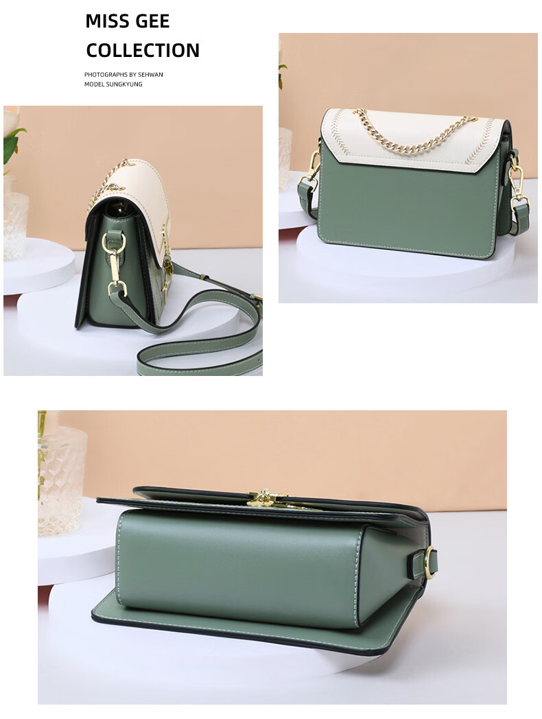 Love Sea Cowhide Leather Women's Shoulder Bag Crossbody Bag Trendy Underarm Bag Boutique Birthday Gift High-End Feel for Girlfriend Wife 29