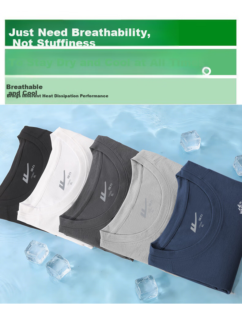 Warrior Men's Heavyweight Short Sleeve T-Shirt Summer Sports Loose Fit Trendy Tee 13