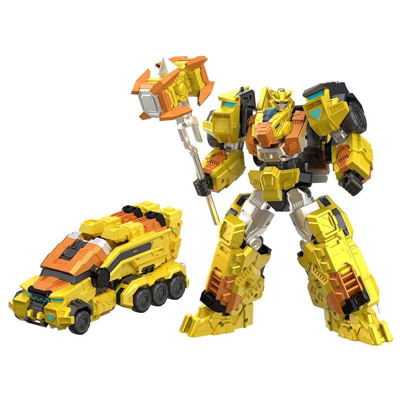 AULDEY Quantum Squad Cool Dual Armor Transforming Robot Action Mecha Toy - Thunder Phoenix Boys' Toy Gift