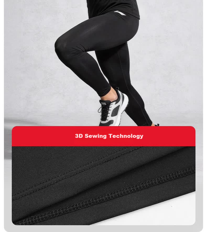 LI-NING Men's Quick-Dry Long Sleeve Compression Shirt Summer Fitness Basketball Running High Elastic Training Top 5