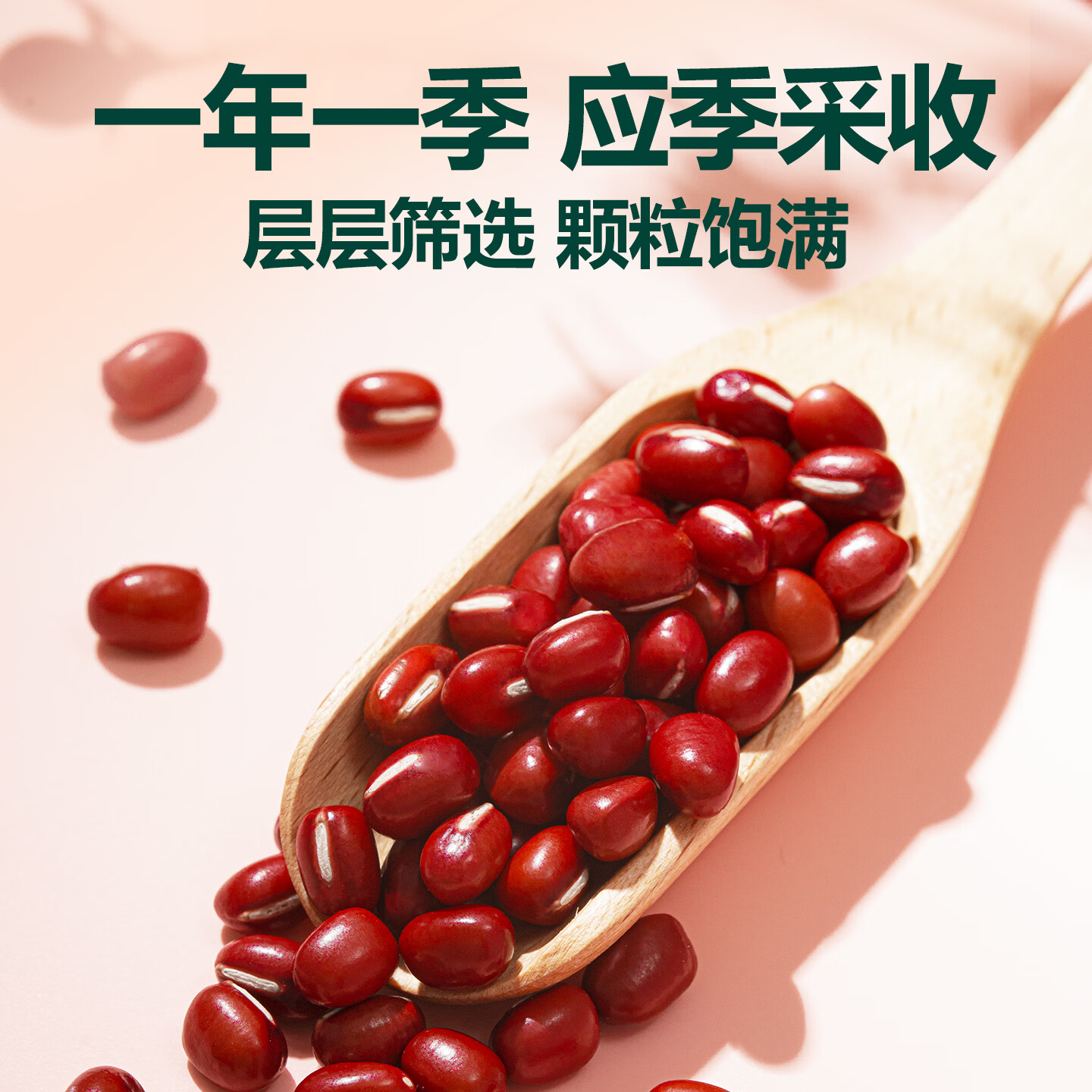 北纯有机红小豆3斤/罐（富含膳食纤维多种矿物质高叶酸红豆杂粮 ）