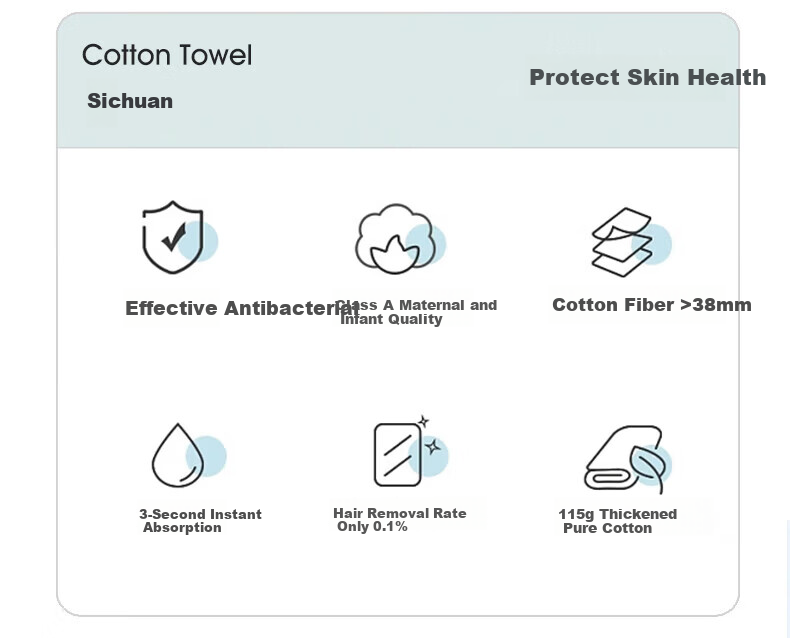 KING SHORE Towel, Pure Cotton Face Towel, Absorbent Solid Color Thickened Sports Face Cloth, Red, 72*34.5cm, 105g 2
