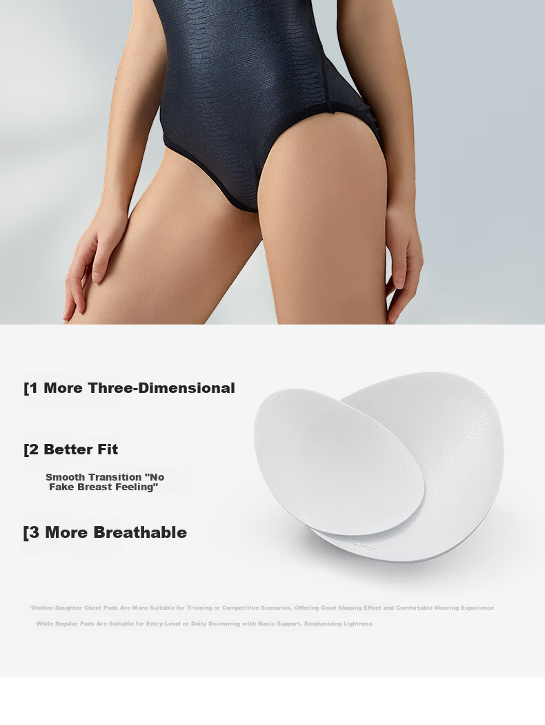 SWANS Women's One-Piece Triangle Swimsuit Professional Training Chlorine-Resistant UV Protection Racing Hot Spring Swimwear Black XL 12