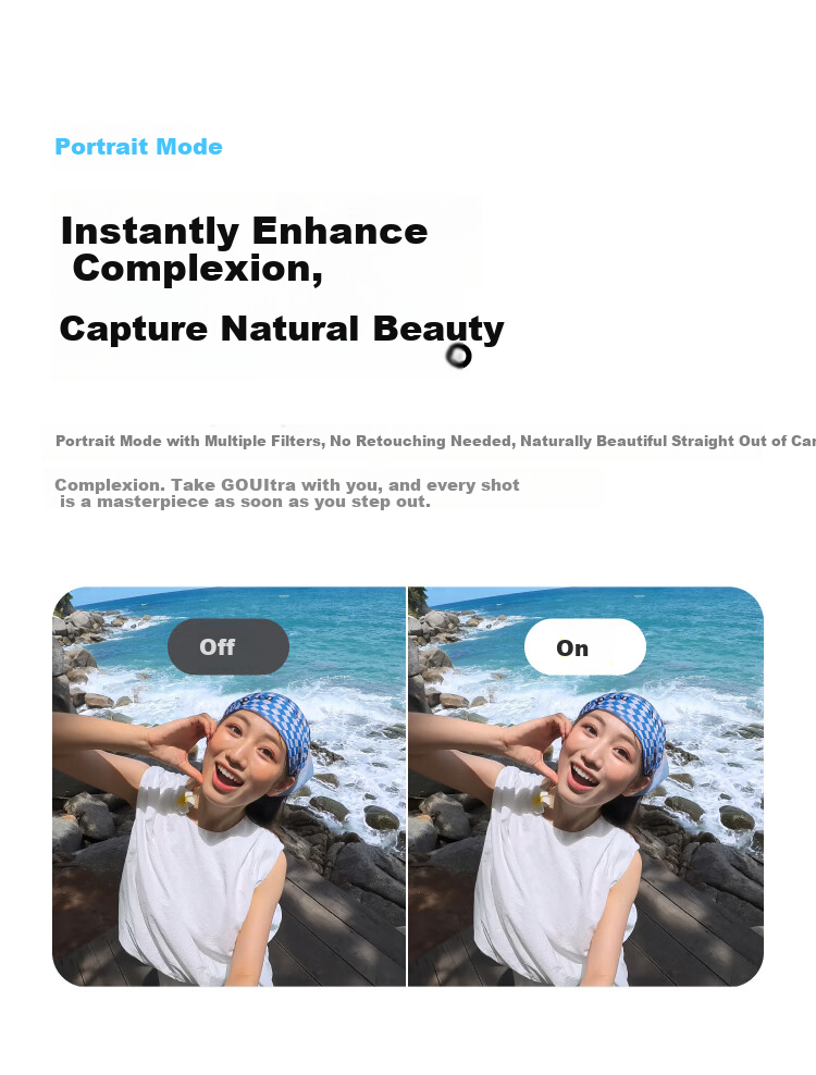 Insta360 GO Ultra Flagship Pocket Thumb Camera 4K Sports Camera Vlog Cycling Running Family Standard Edition Starry Black 13