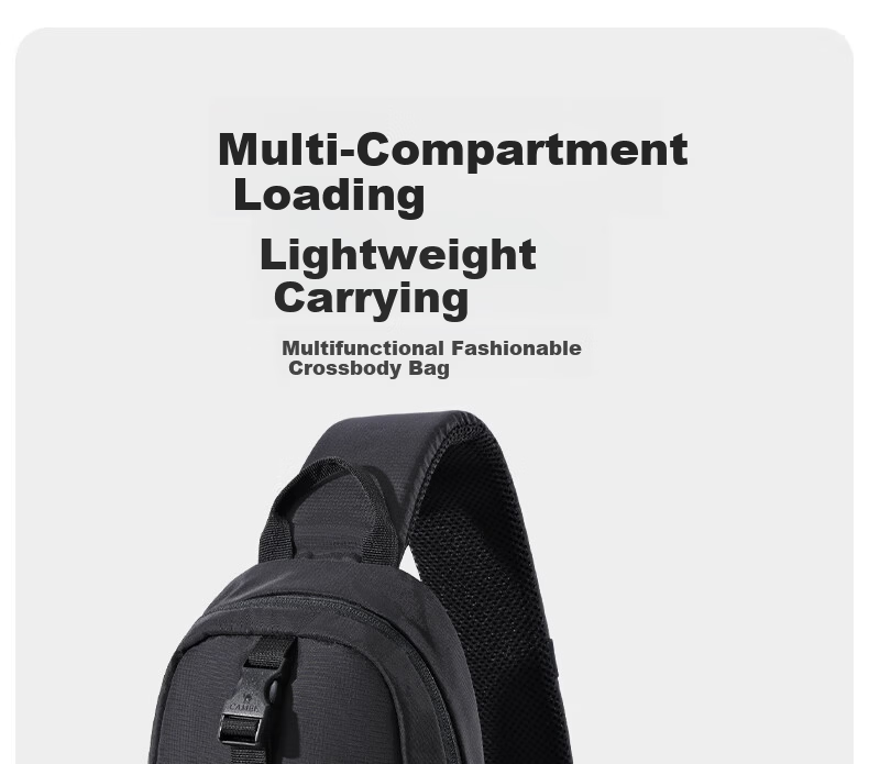 CAMEL Casual Chest Bag Portable Single Shoulder Crossbody Gym Small Cycling Backpack 575B635016 1