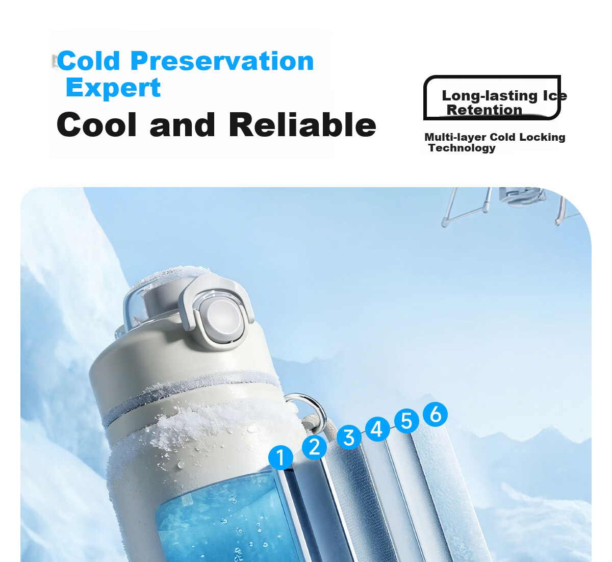 NRMEi Insulated Spray Water Bottle Large Capacity Student School Outdoor Sports Men's Summer Cooling Flask Cup 9