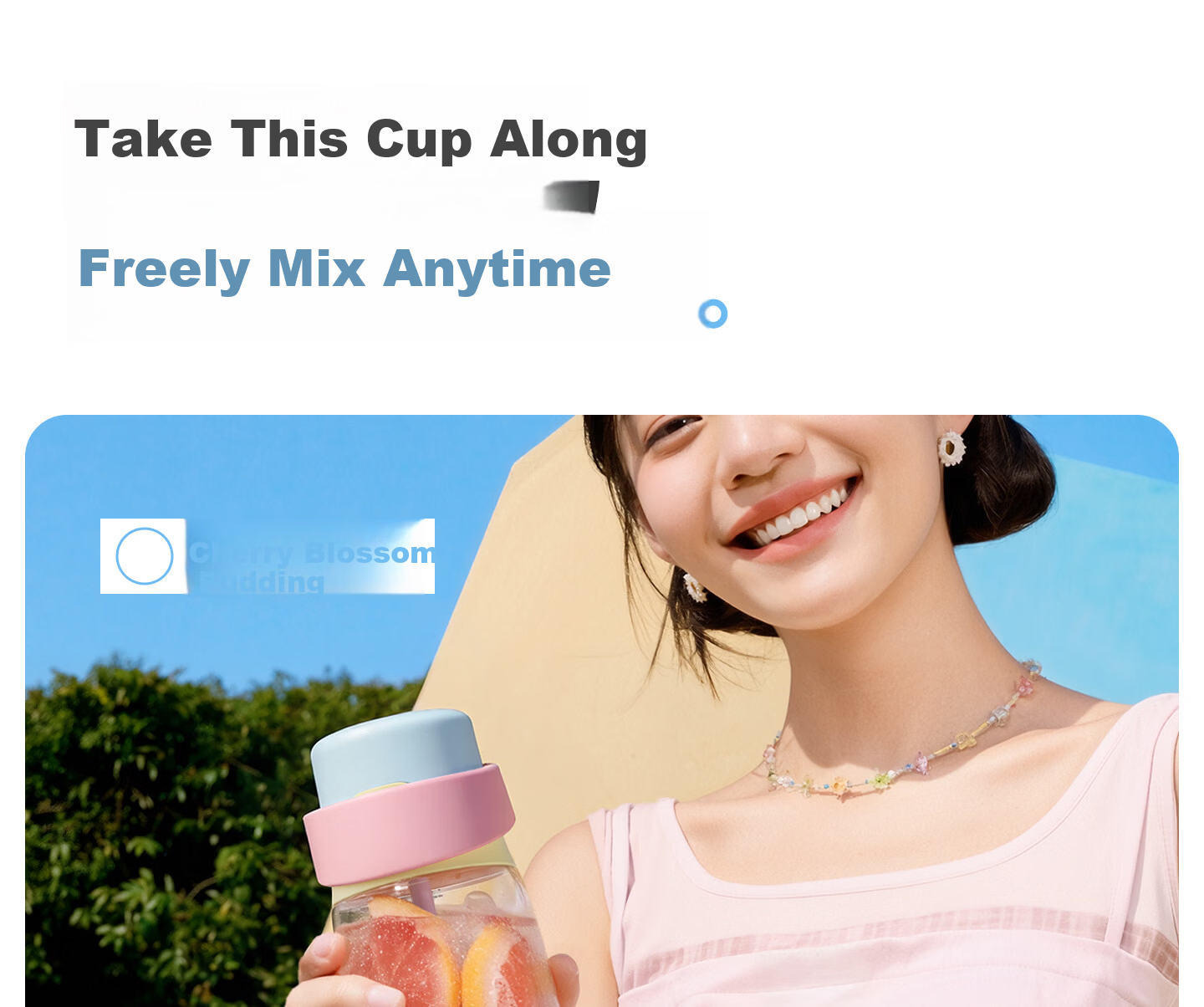 HOOMEY Straw Water Bottle High-Value Women's 2026 New Large Capacity Portable Plastic Sports Cup Tritan Summer 6