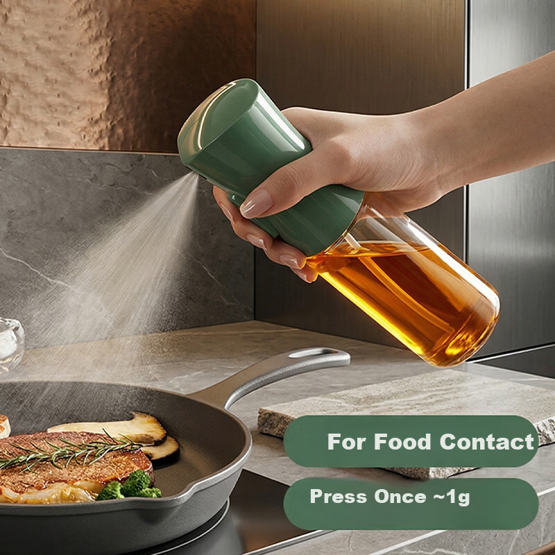 KATEI STORY Japanese Glass Oil Sprayer Kitchen Household Air Fryer Oil Bottle Spray Bottle Atomized Oil Container