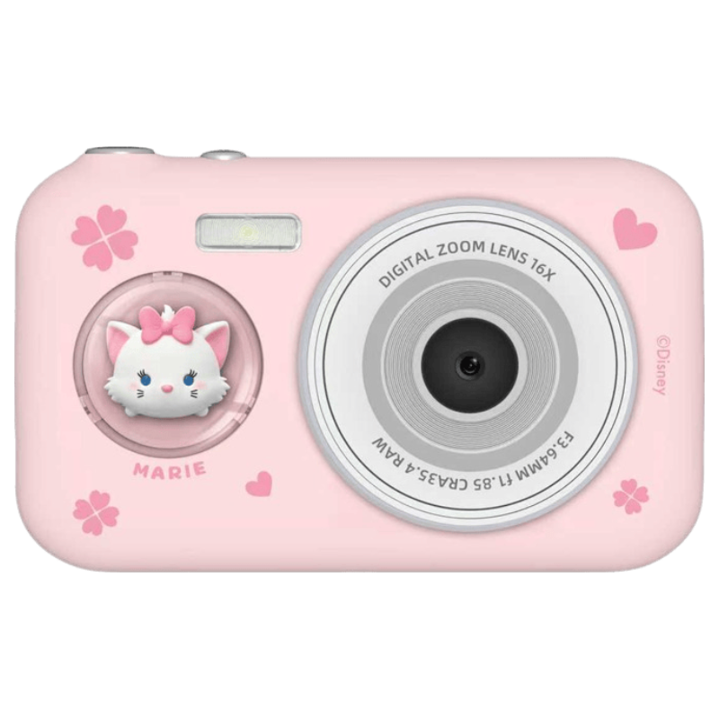 Disney Kids Camera CCD Alternative Student Entry-Level Photography Travel Toy Birthday Gift Z13 Marie Cat