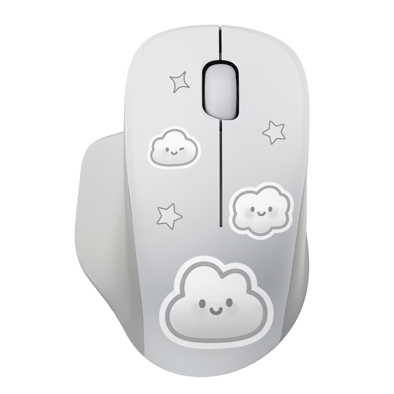 HP Wireless Bluetooth Silent Dual-Mode Cute Design Mouse Office Meeting Drawing Learning Gaming Laptop Ergonomic USB Mouse for Men and Women