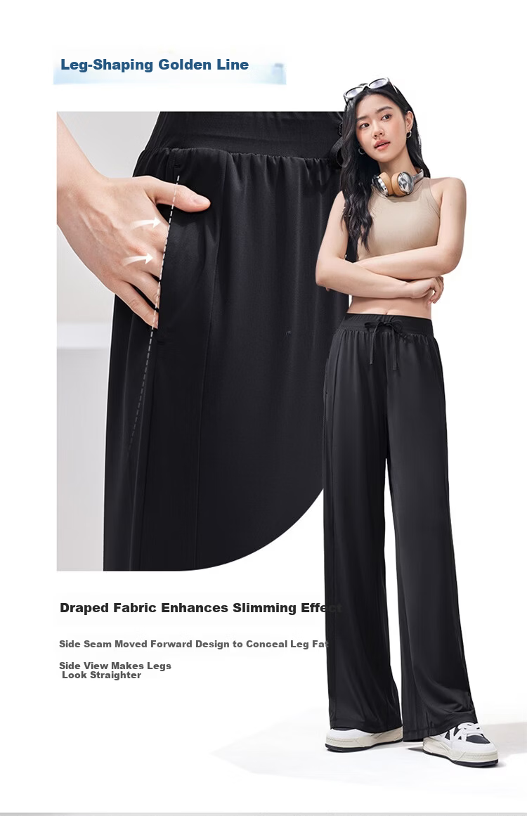 Xtep Sun Protection Casual Outdoor Loose Fit Women's Pants 68