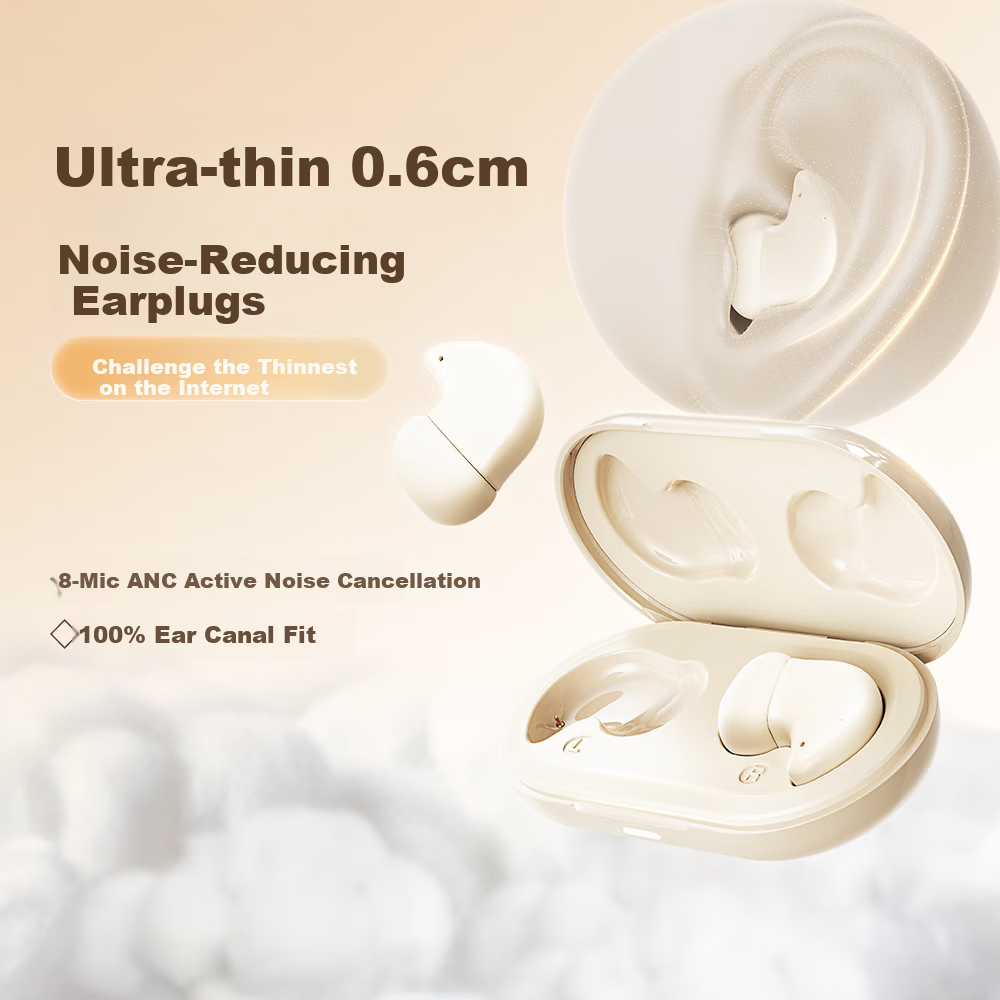 KINYO Sleep Bluetooth Earphones Wireless Noise-Cancelling Side-Sleeping Sound Isolation 2025 New i88