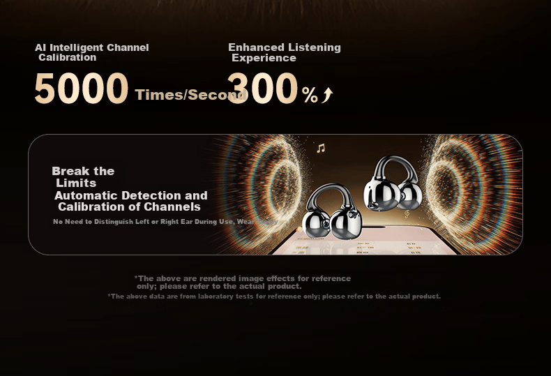 Zhiguozhe [2026 Latest Model | Berlin Sound] Bluetooth Clip-On Earphones Long Battery Life Wireless Sports Non-Bone Conduction Ear-Friendly Pain-Free Long-Lasting Wear 28