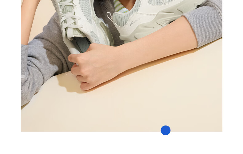 361° Women's Casual Shoes Autumn Thick Sole Comfortable Lightweight Sports Dad Shoes Versatile Women's Shoes 682636702-2 8