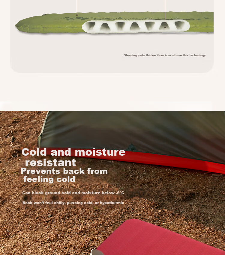 SEA TO SUMMIT Self-Inflating Sleeping Pad Outdoor Camping Mattress Ultralight Portable Moisture-Proof Thickened Mat 7