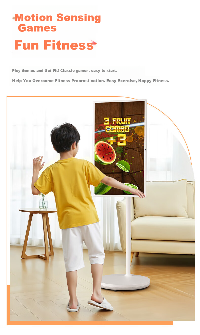 Skyworth 32-inch Portable TV Friend Machine Mobile Smart Screen Learning Tablet All-in-One Wireless S20PRO Monitor AI Upgrade Gift for Girls 25