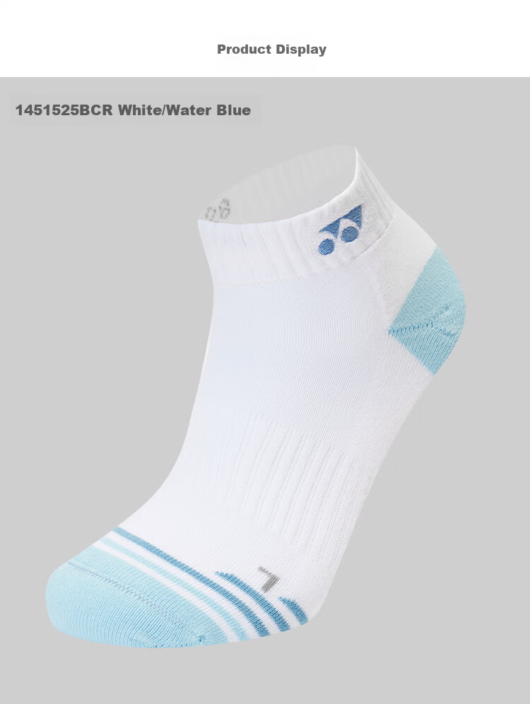 Yonex Yonex Women's Professional Sports Thickened Towel Sole Badminton Socks 245144BCR Bright Mixed Color 3 Pairs Pack 4