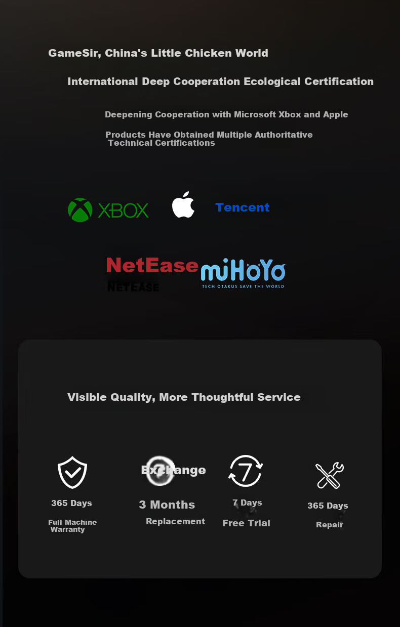 GAMESIR Tianwangxing Renwang 3 Co-Branded G7pro Game Controller, 8000Hz Polling Rate, 8K Wireless Switch 2 Bluetooth PC Steam Mobile Android Apex Horizo 18