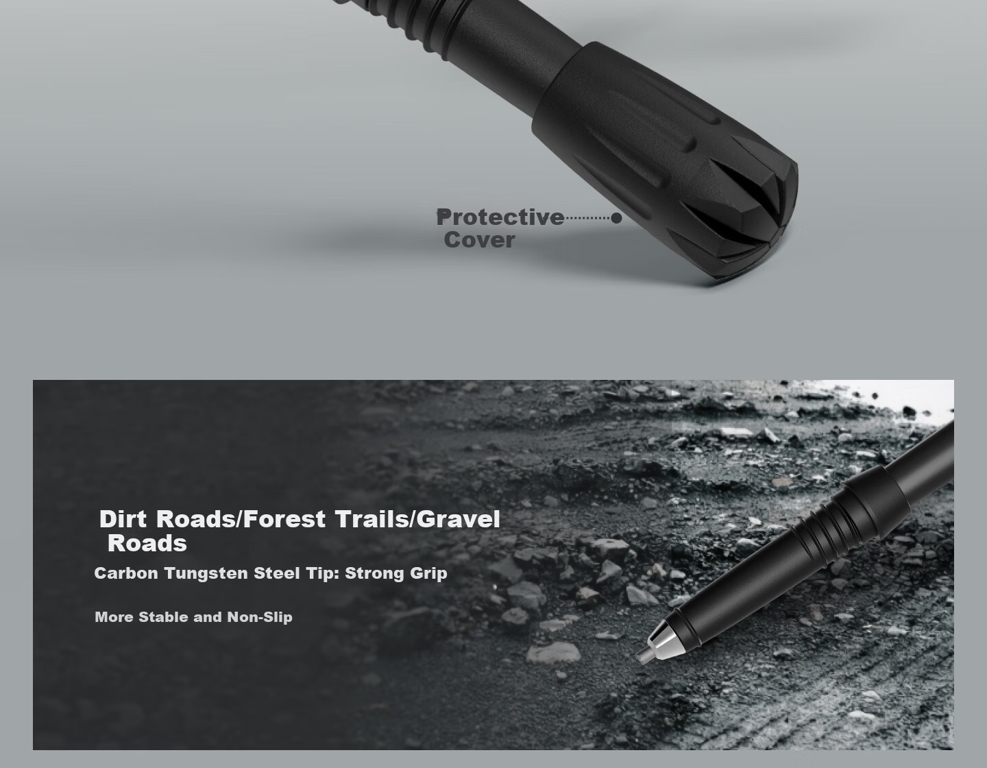 Keep Carbon Fiber Ultra-Light Telescopic Outdoor Hiking Pole, Mountain Climbing Equipment, Walking Stick for Elderly And Childre 26