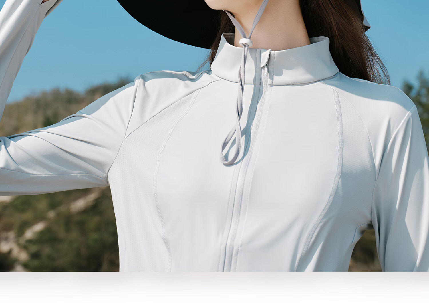 FANCET Wide Brim Sun Hat for Women Summer Outdoor UV Protection Sunshade Hat with Neck Flap 33
