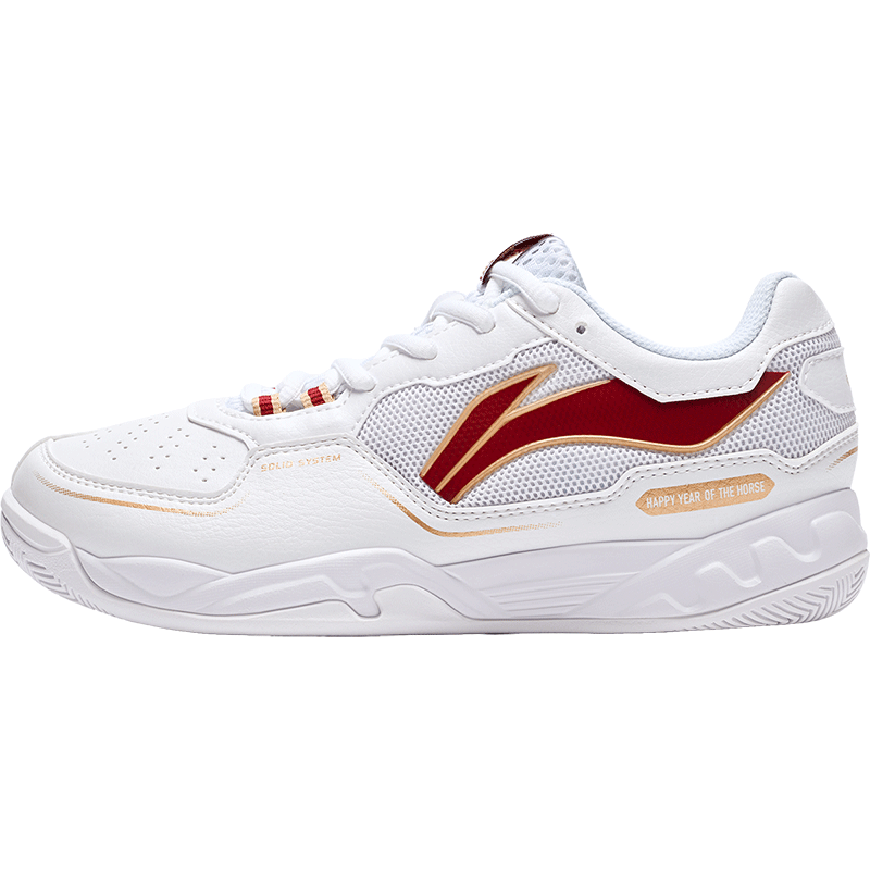 LI-NING Badminton Shoes Ground Flying 3JR Year of the Horse Limited Edition Unisex Youth Non-Slip Wear-Resistant Training Sports Shoes 30