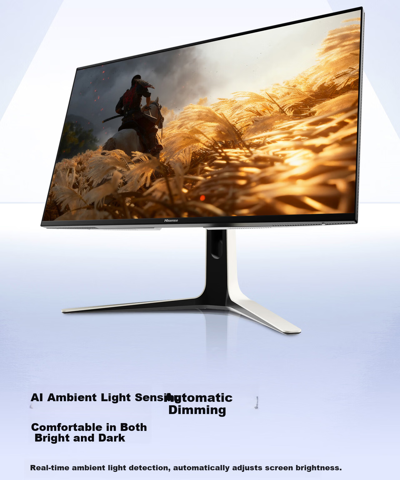 Hisense GX 31.5-inch 3A Original Picture Obsidian Screen 2304-Zone Glass-Based MiniLED XDR 2000nits 4K 160Hz Dual-Mode Gaming Monitor 32GX 20