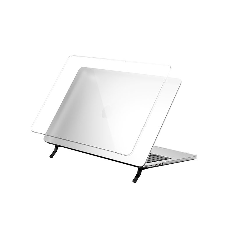 VOKAMO High Transparency Lightweight Laptop Case for Apple MacBook Air 13/15 M2-M5 and Pro 14/16 M1-M5 New 2026 NEO A18Pro
