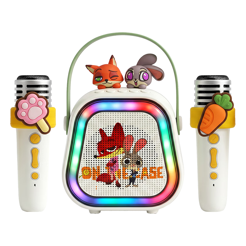 Bainshi Disney Licensed Children's Toy K-Song Sound System All-in-One Home TV Karaoke Microphone Self-Operated
