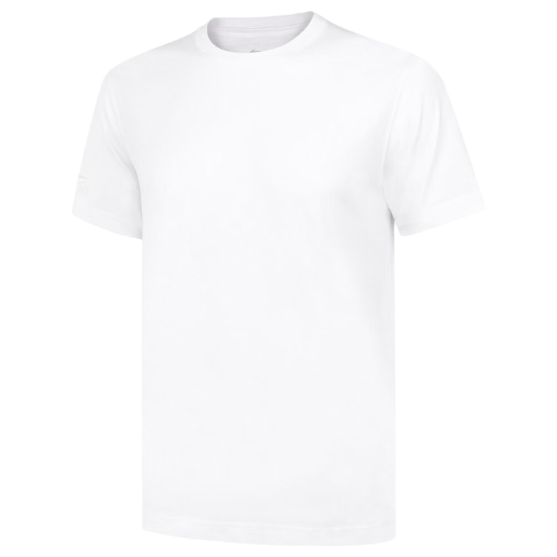 LI-NING Men's Summer Lightweight Breathable Comfortable Short Sleeve Sports T-Shirt Fashion Casual Versatile Tee