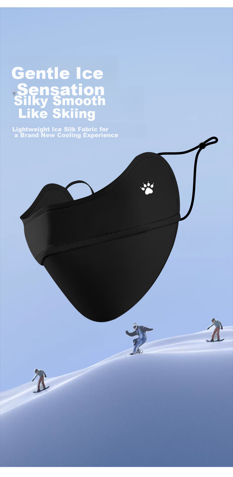 KELME Sun Protection Mask Unisex Summer Cycling Face Cover UV Protection Outdoor Mountaineering Travel 3