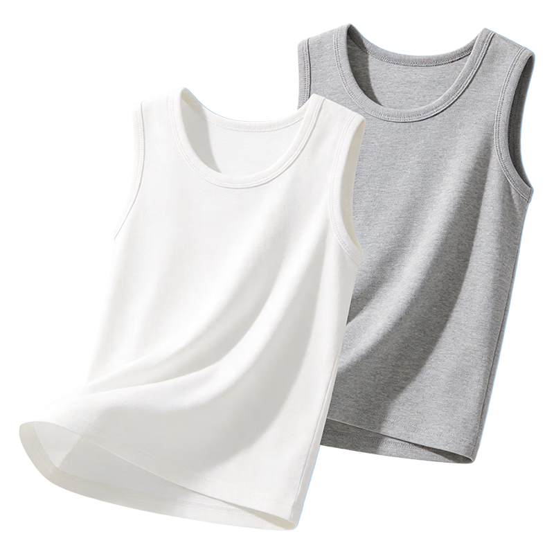 Hodo Red Bean Kids Cotton Summer Breathable Boys Sleeveless Vest Innerwear